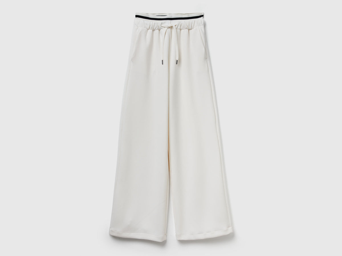 Pantaloni ampi in Modal stretch