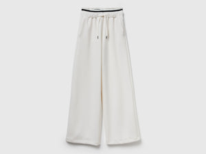 Pantaloni ampi in Modal stretch