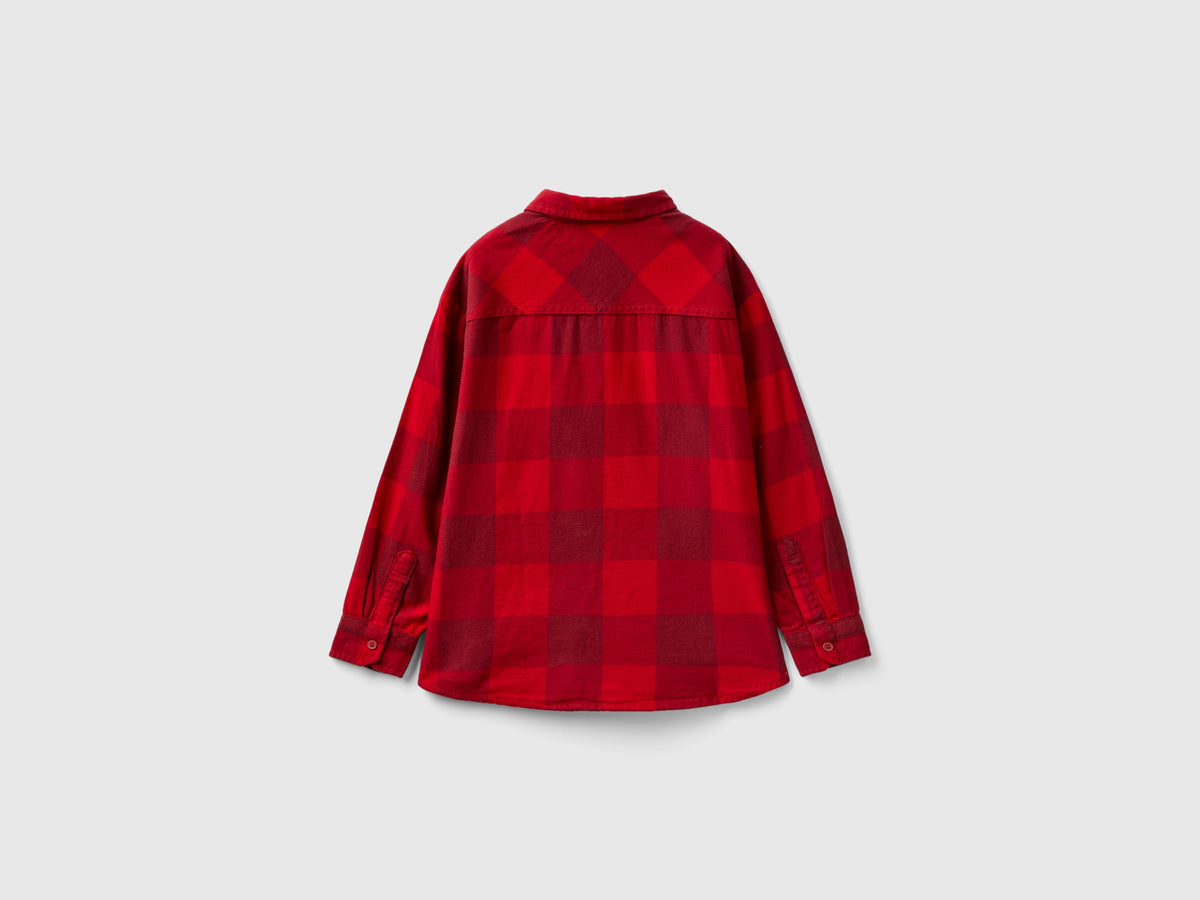 Camicia scozzese 100% cotone