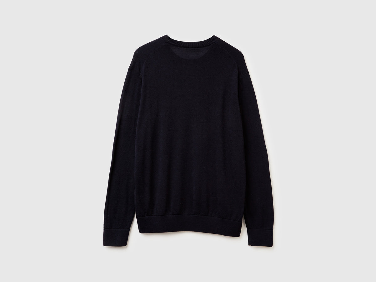 Maglia in pura lana Merino