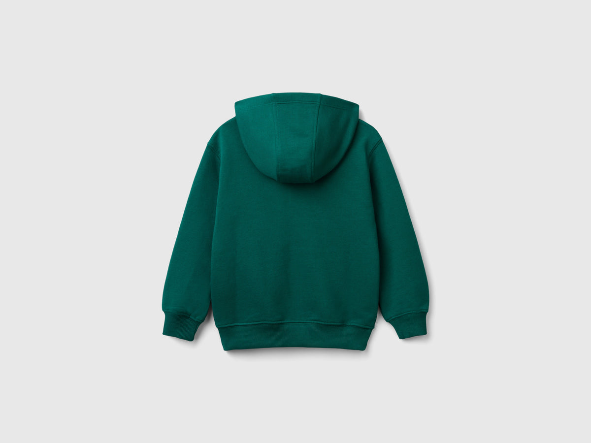 Felpa con cappuccio 100% cotone