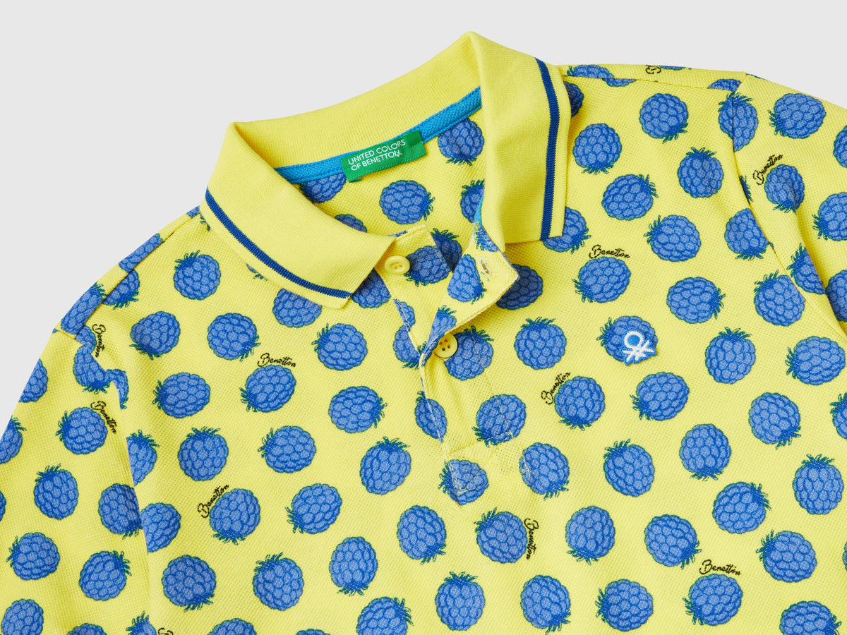 Polo con pattern more