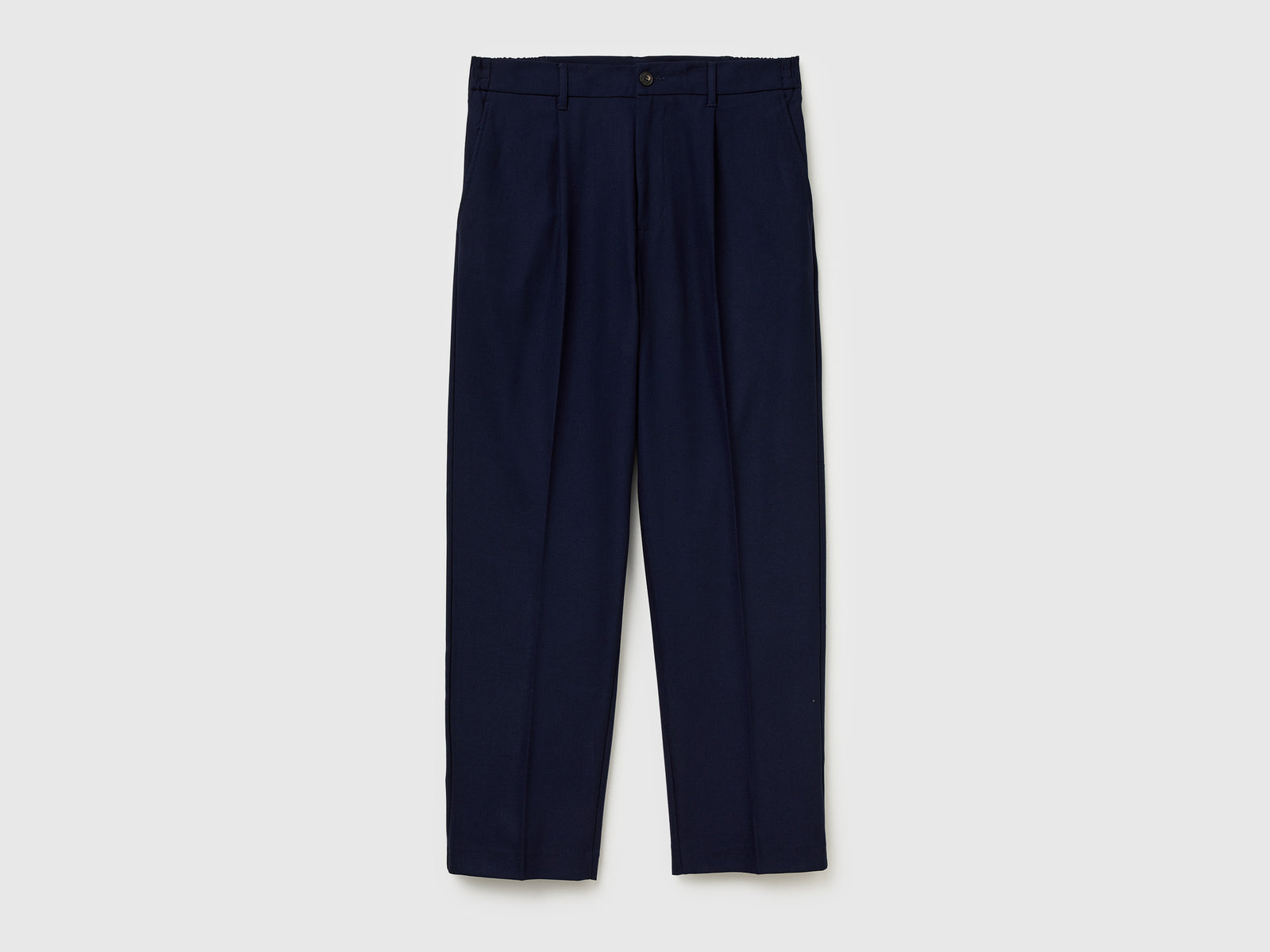 Chino relaxed fit da uomo blu scuro | Benetton Outlet