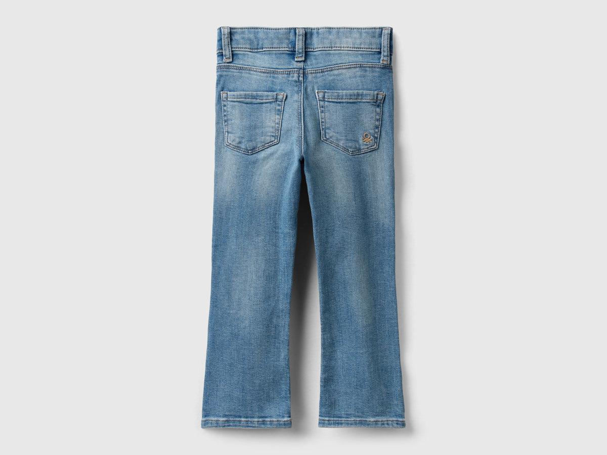 Jeans cinque tasche a zampa