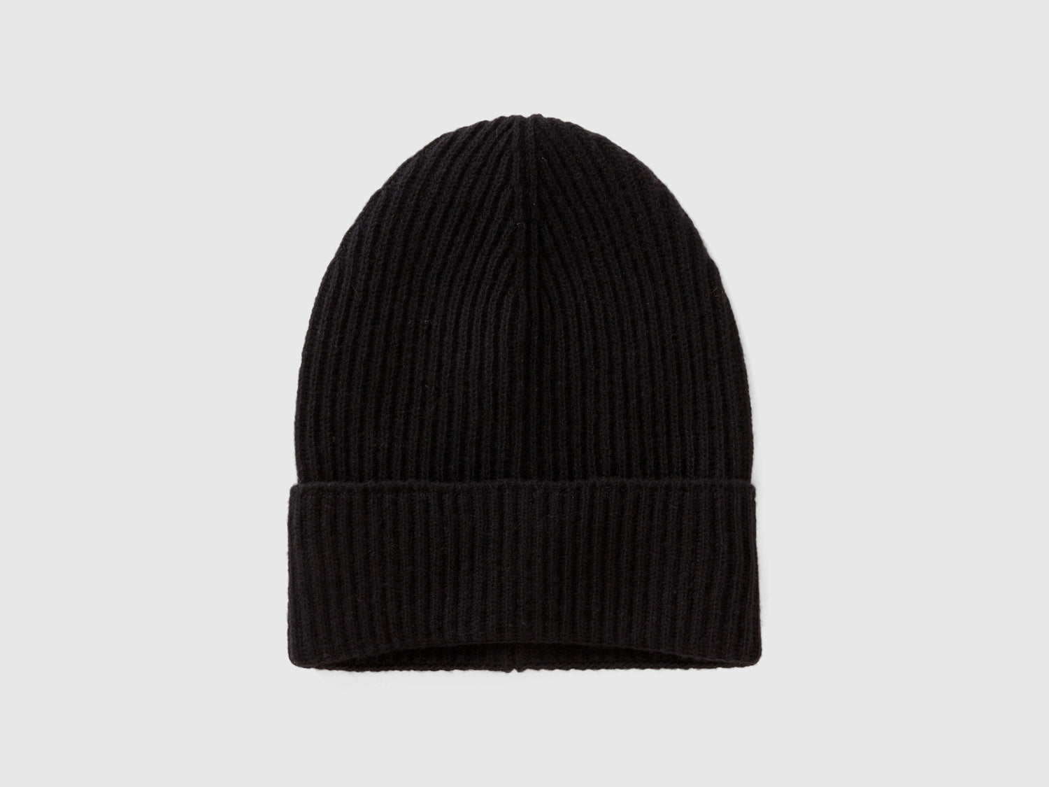 Cappellino in misto lana da donna nero | Benetton Outlet