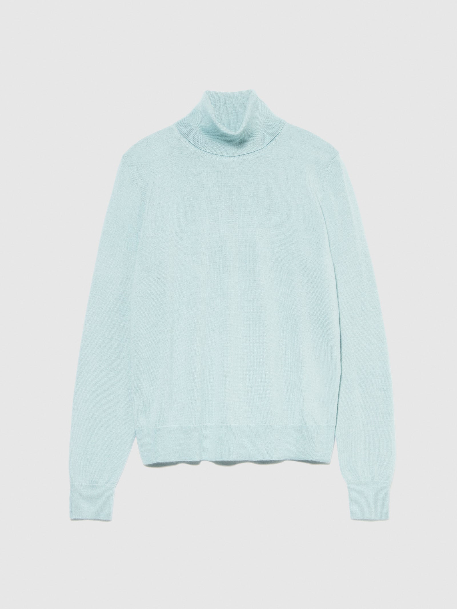 Dolcevita regular fit da donna azzurro | Sisley Outlet