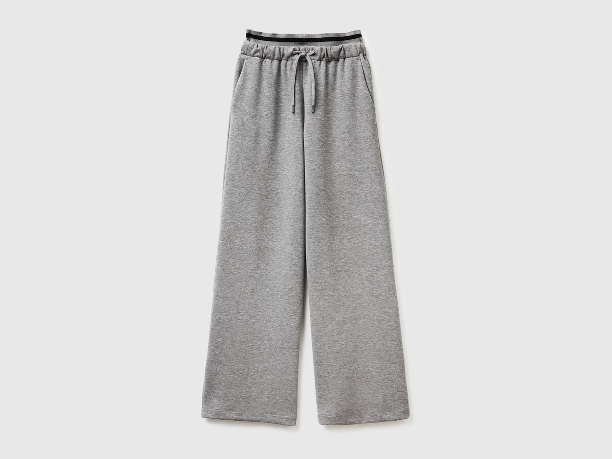 Pantaloni ampi in Modal stretch