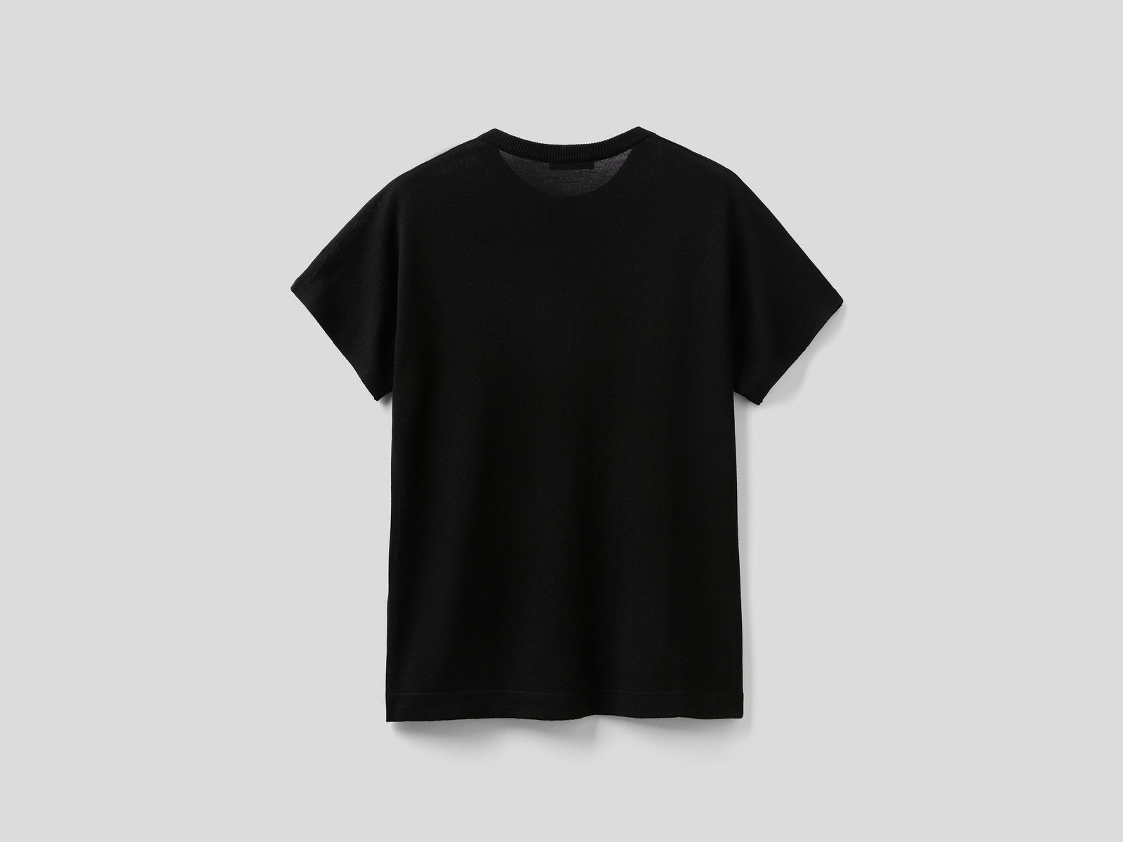 Maglia a manica corta da donna nero 2 | Benetton Outlet