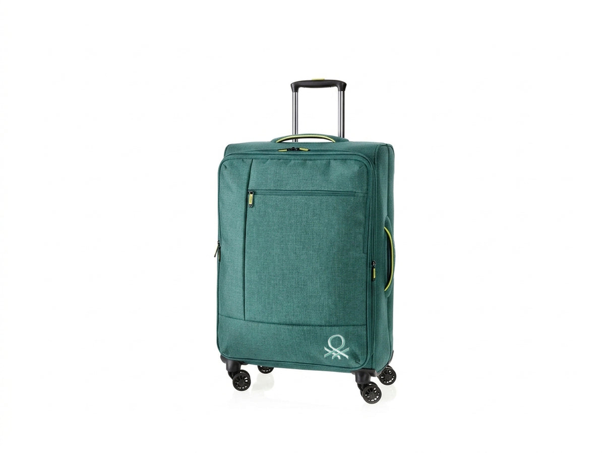 Trolley medio semirigido da  verde | Ucb Outlet