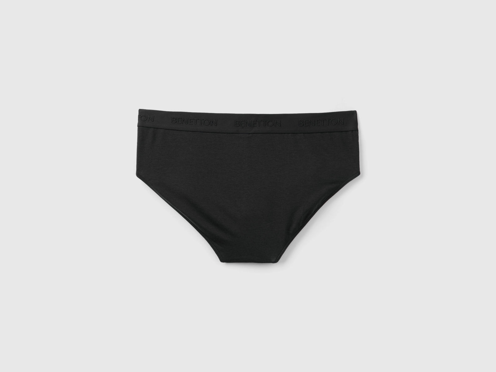 Slip in misto lyocell da uomo nero 2 | Benetton Outlet