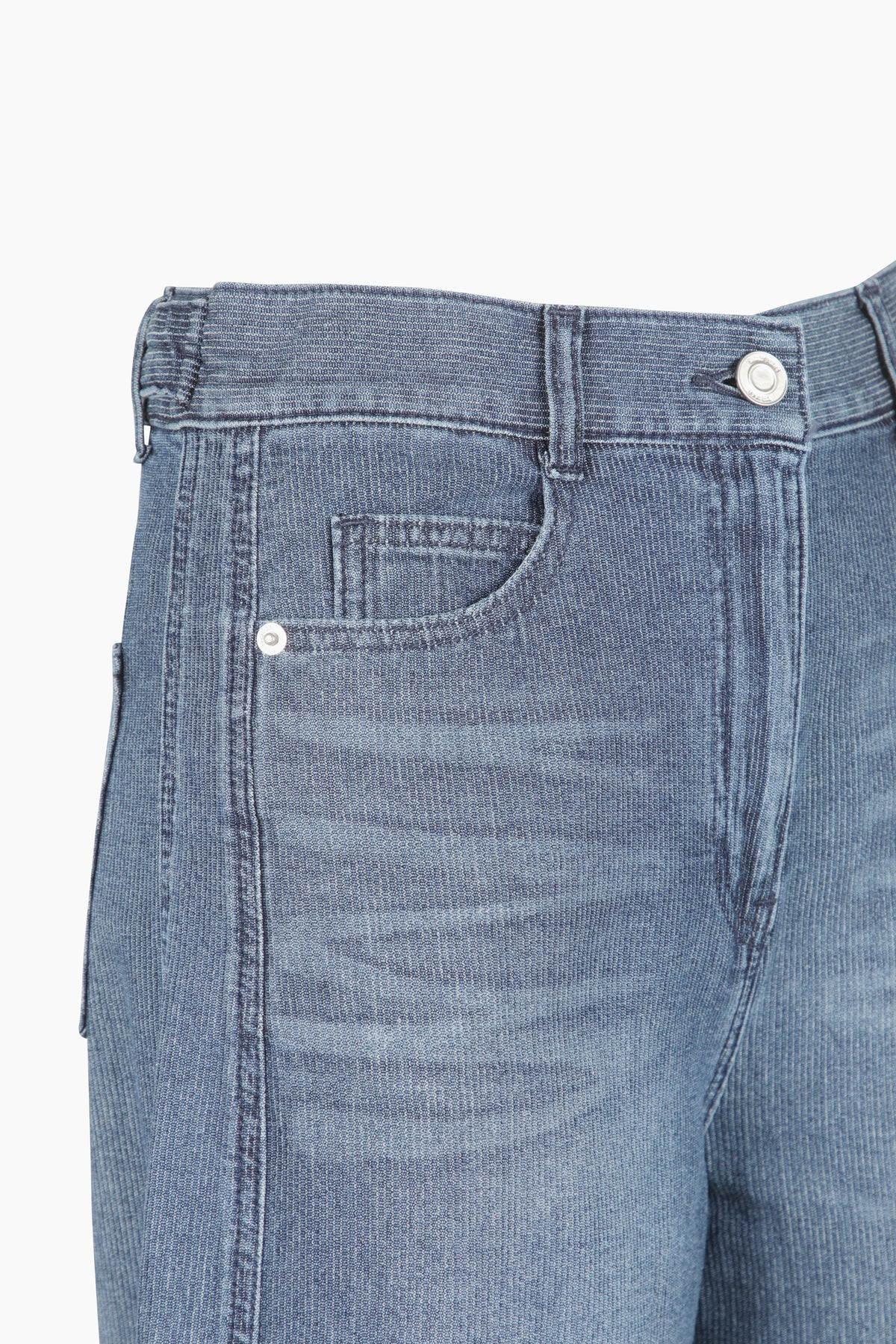 Jeans chiaro a palazzo