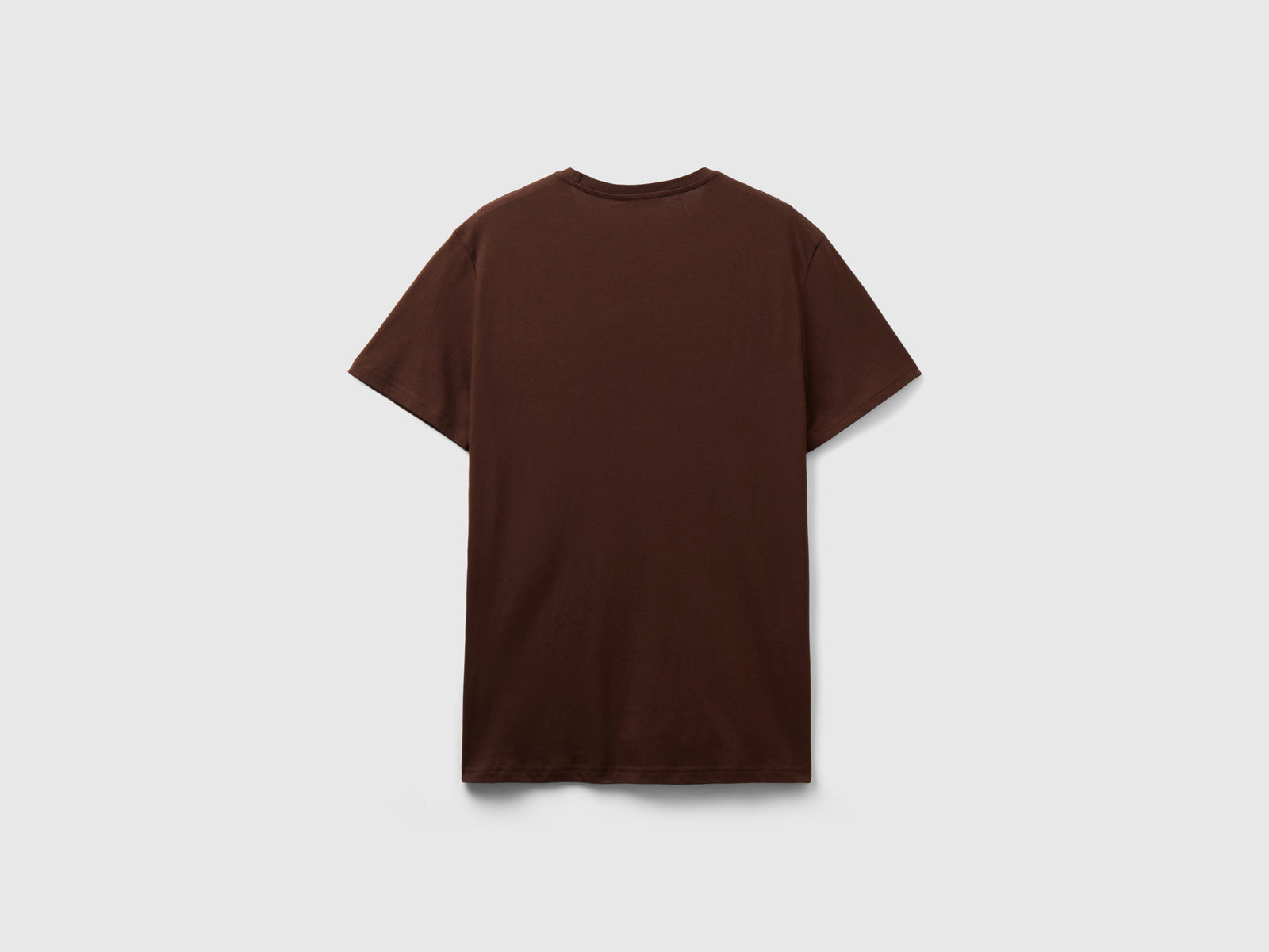 T-shirt da uomo marrone scuro 2 | Benetton Outlet