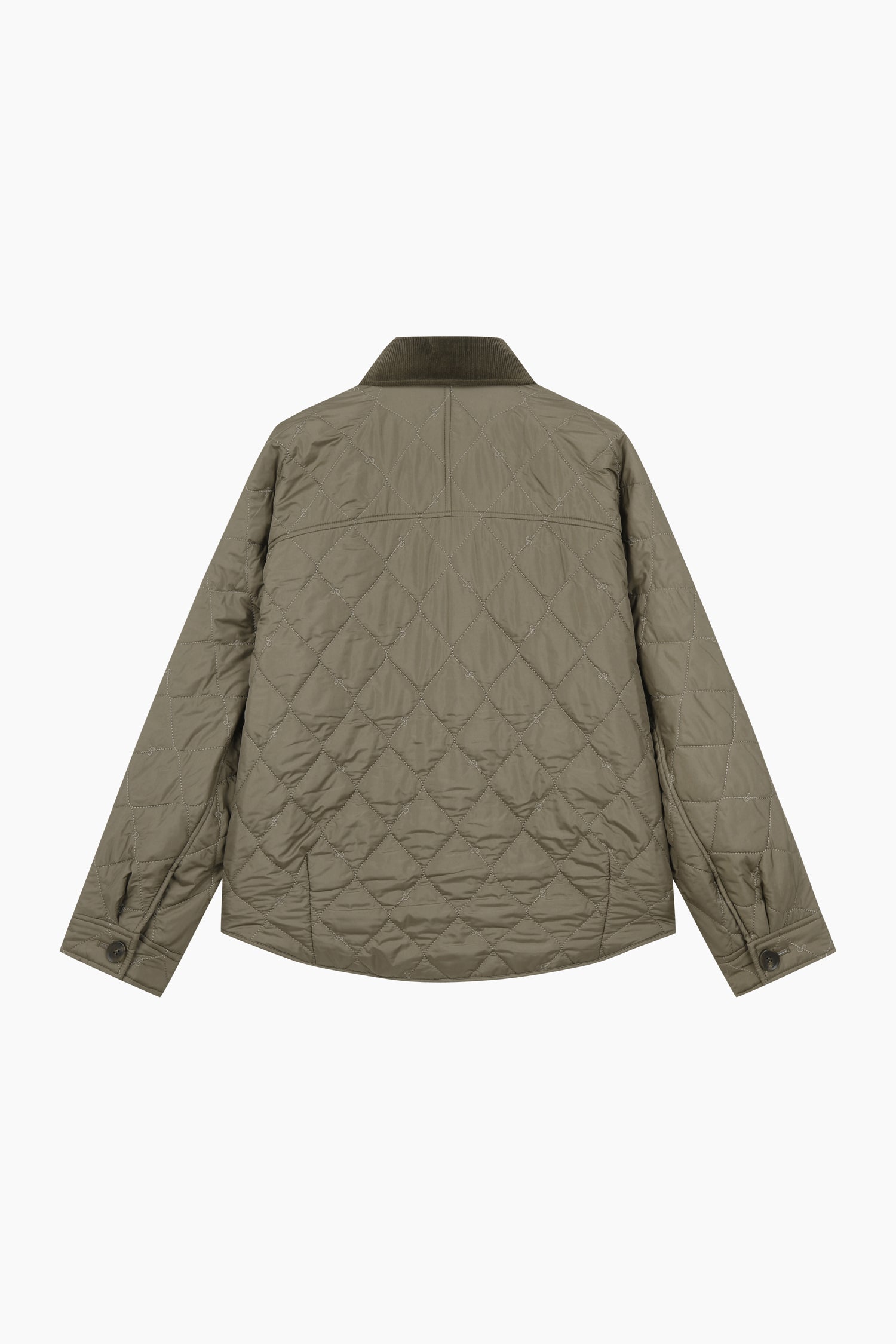 Giubbotto trapuntato da donna verde oliva 2 | Sisley Outlet