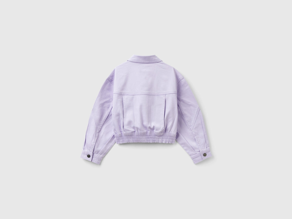 Giacca in cotone stretch colorato