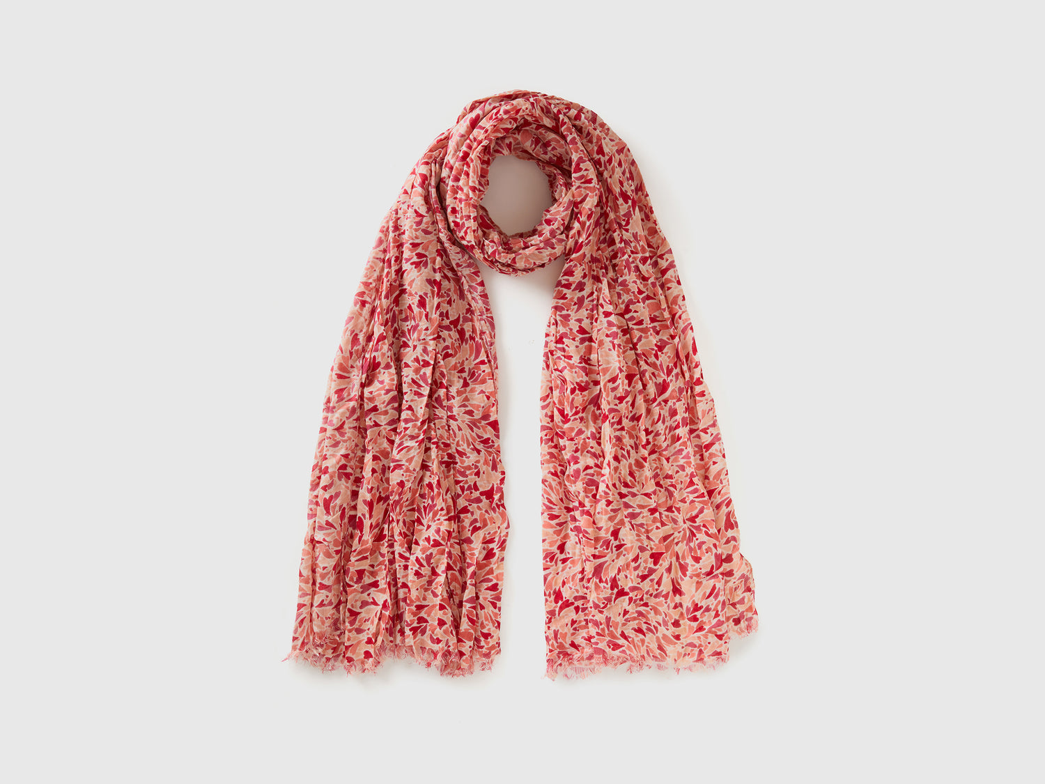 Sciarpa fantasia in viscosa da donna multi-color | Benetton Outlet
