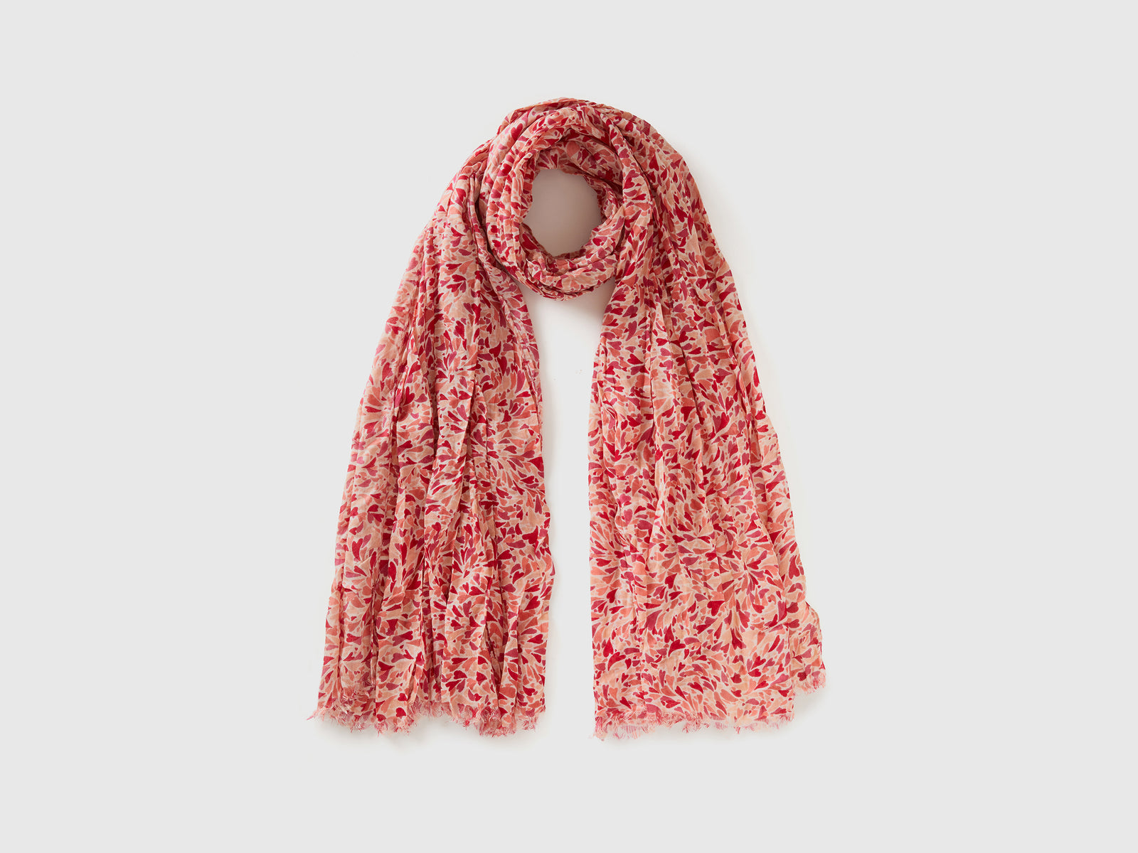 Sciarpa fantasia in viscosa da donna multi-color | Benetton Outlet