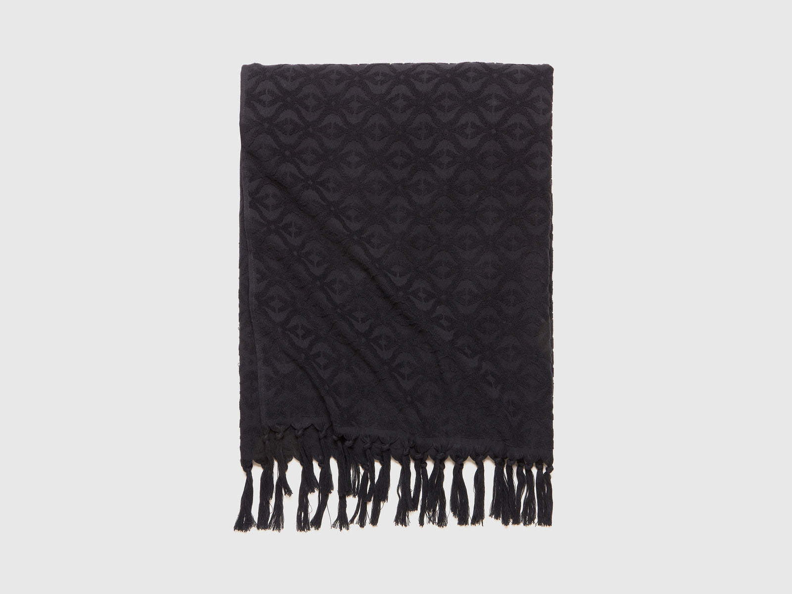 Telo mare Monogram da uomo nero 3 | Benetton Outlet