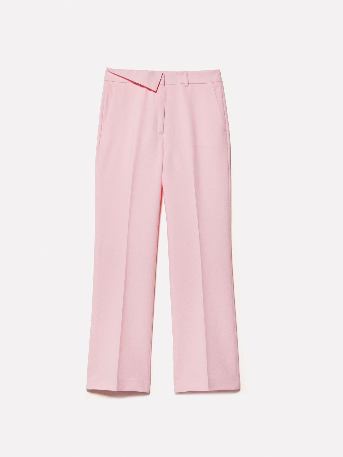 Pantaloni formali rosa