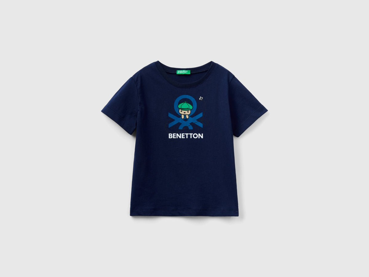T-shirt 100% cotone bio con stampa