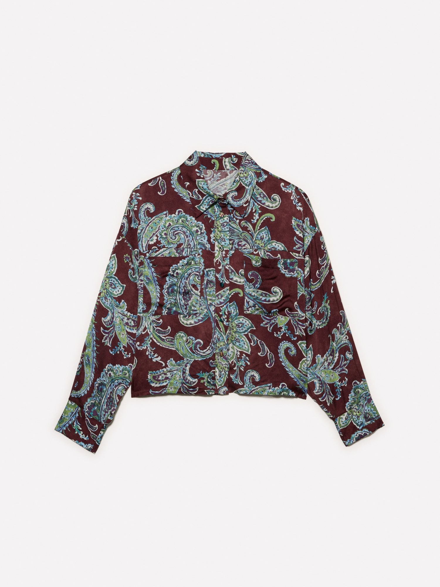 Camicia fantasia paisley da donna multi-color | Sisley Outlet