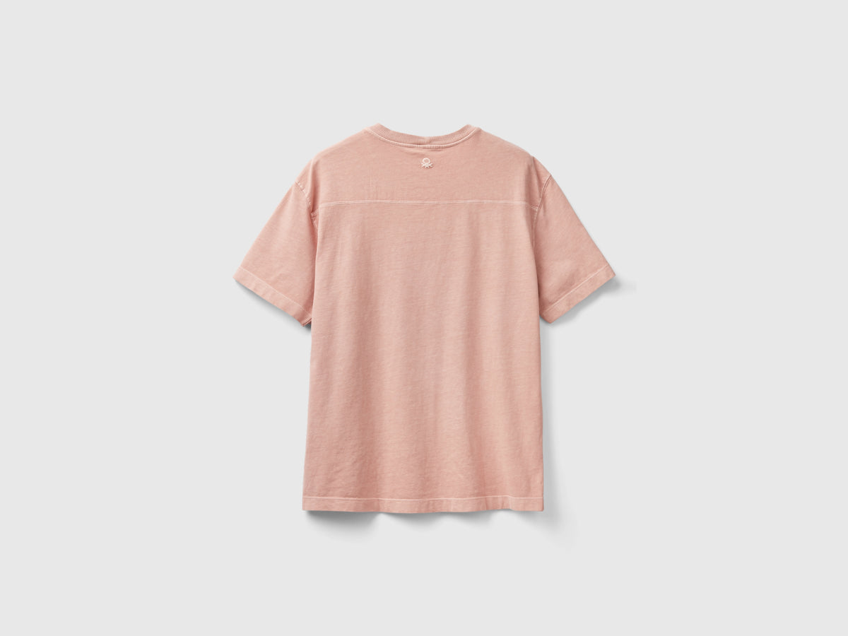 T-shirt girocollo 100% cotone bio