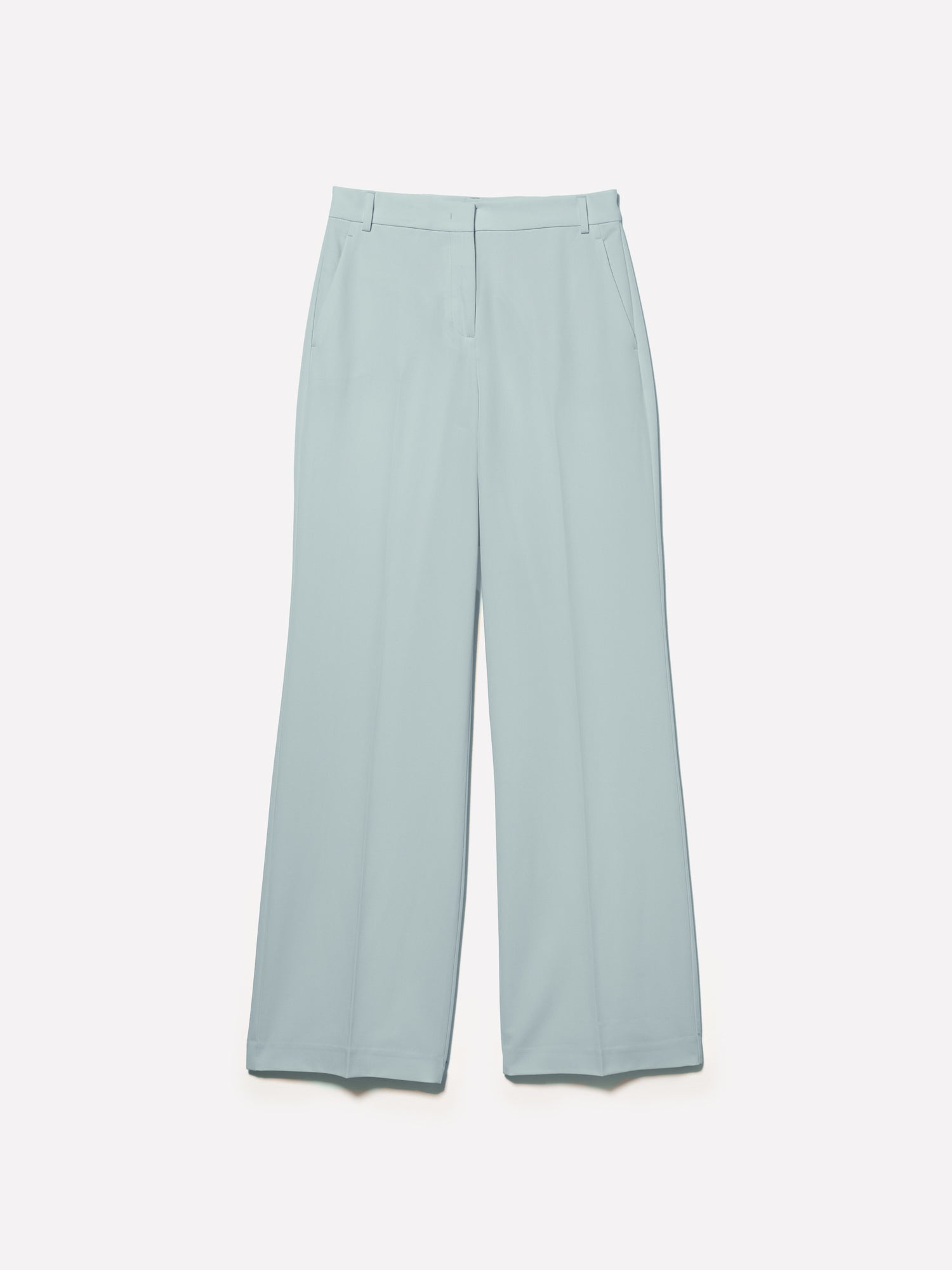Pantaloni palazzo da donna verde chiaro | Sisley Outlet