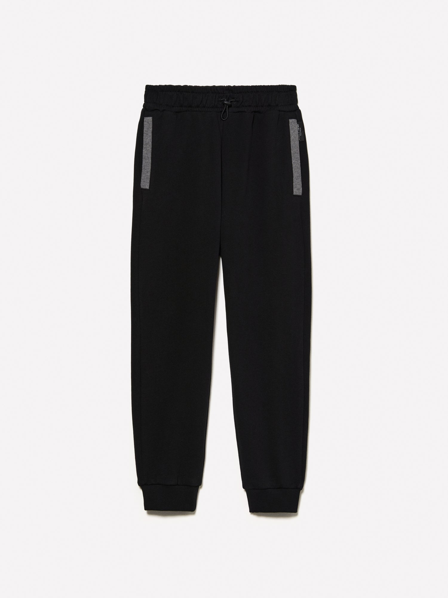 Joggers in felpa con contrasto da bambino grigio | Sisley young Outlet