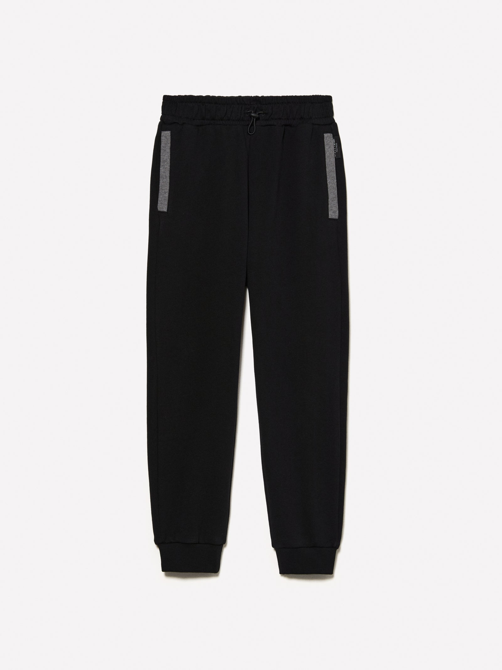 Joggers in felpa con contrasto da bambino grigio | Sisley young Outlet