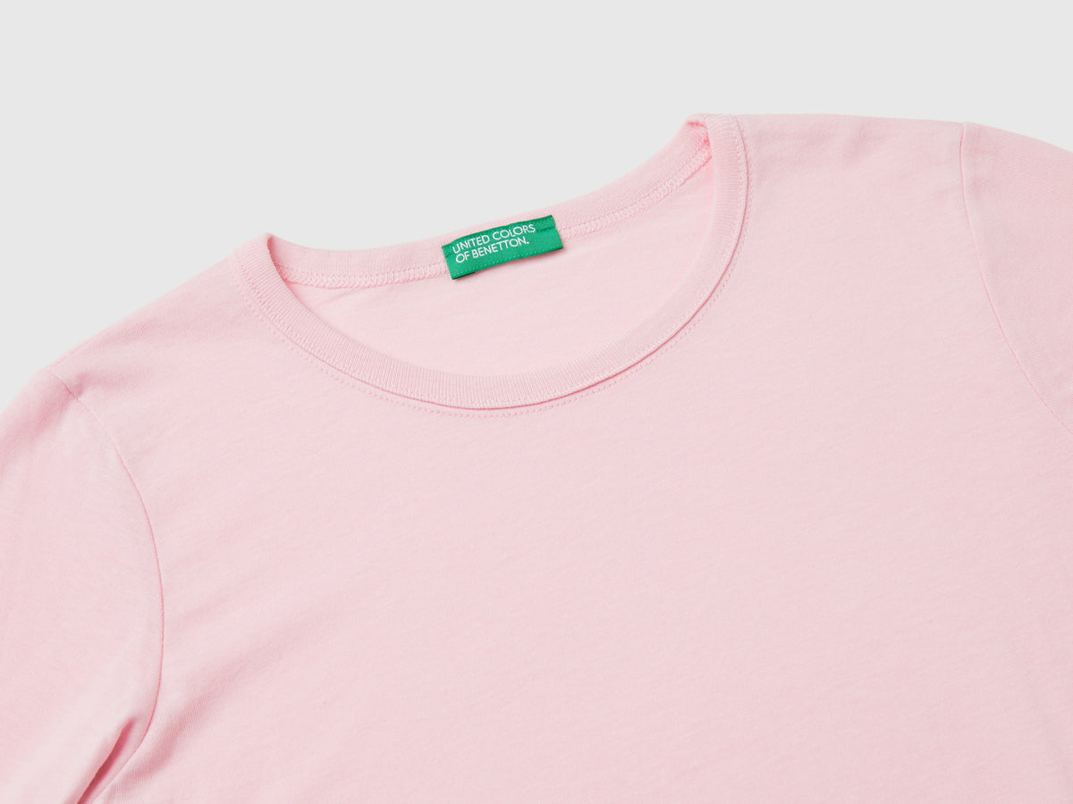 T-shirt a manica lunga in cotone bio