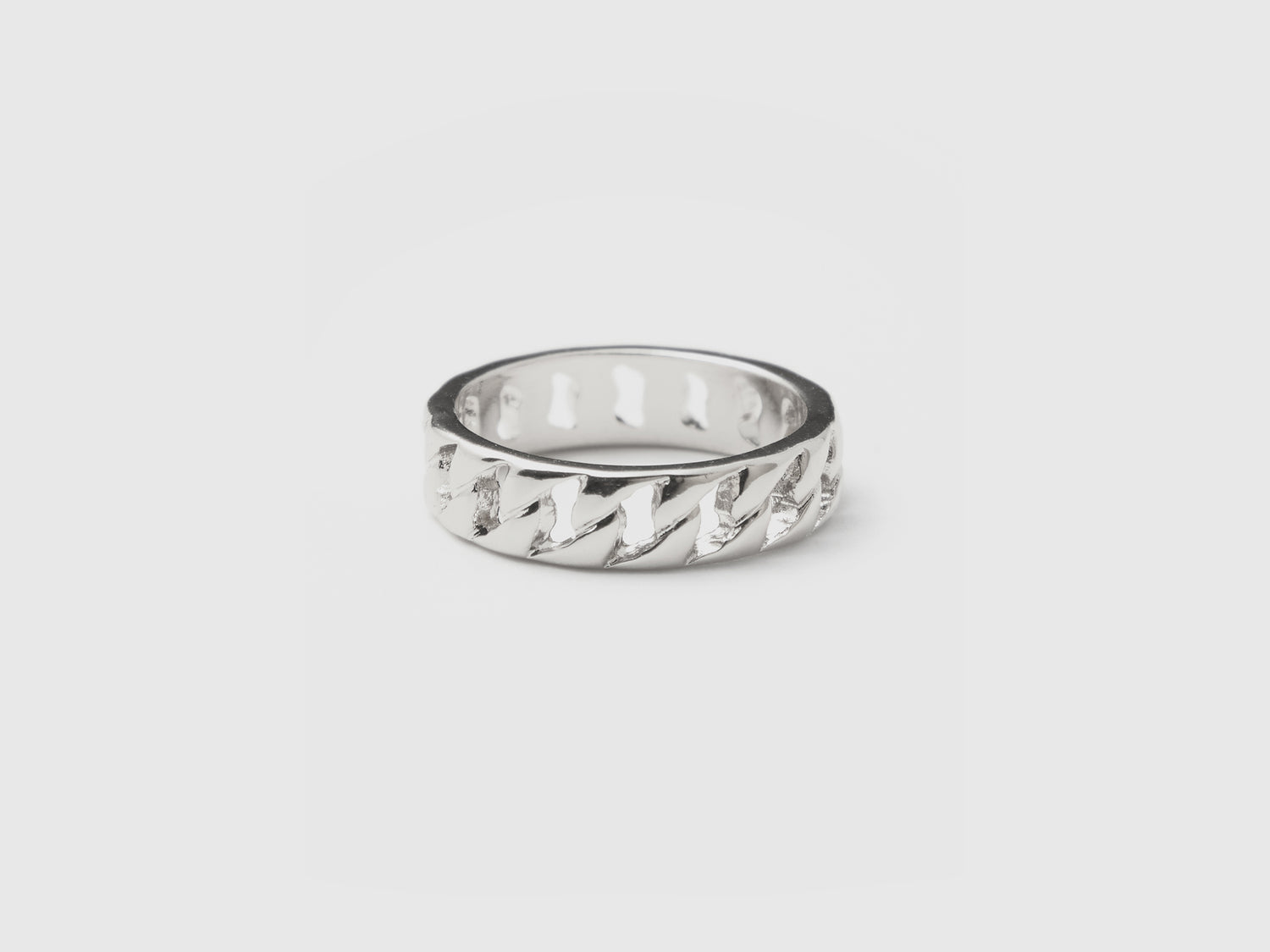 Anello catena da donna argento | Benetton Outlet