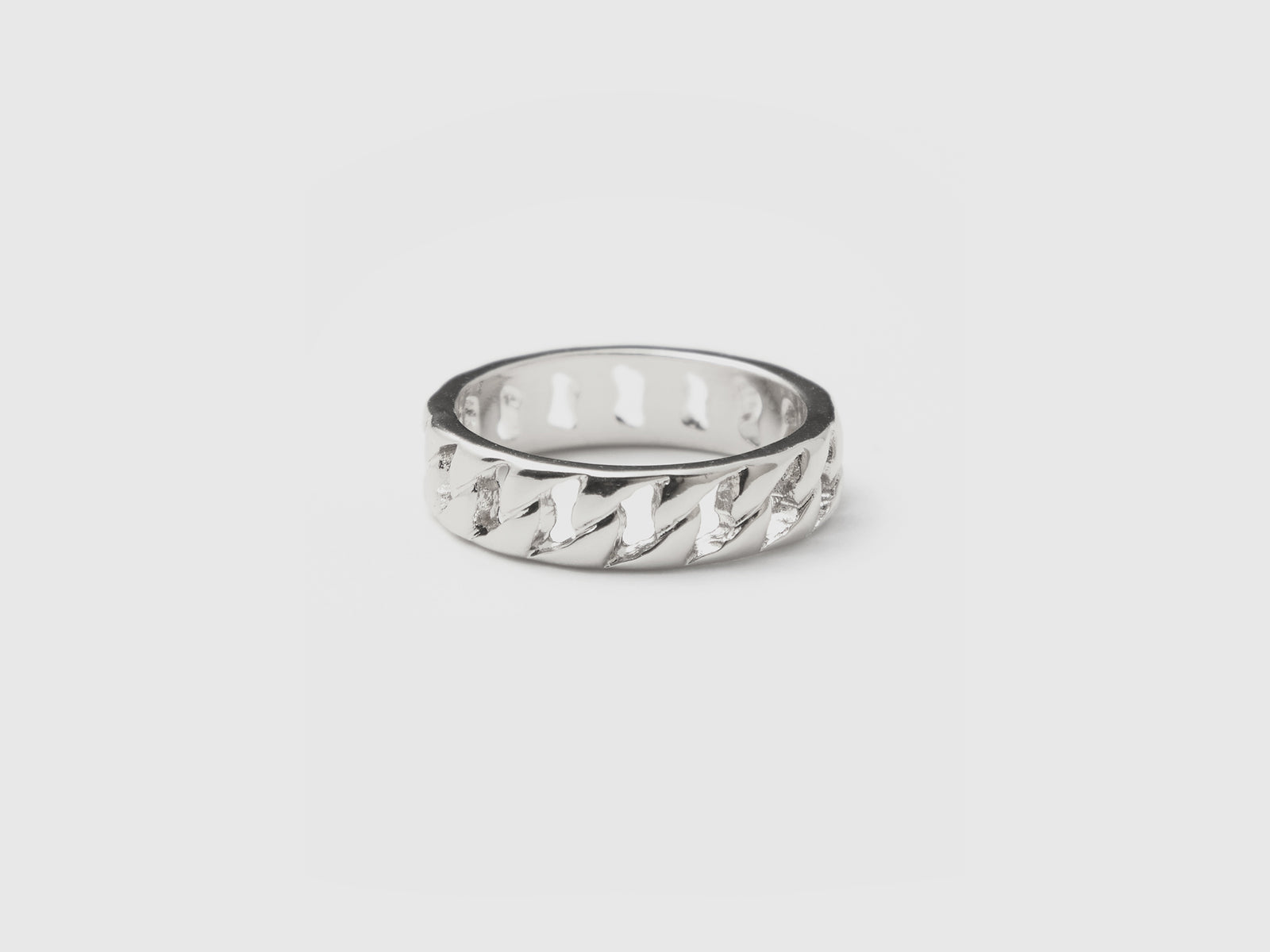 Anello catena da donna argento | Benetton Outlet