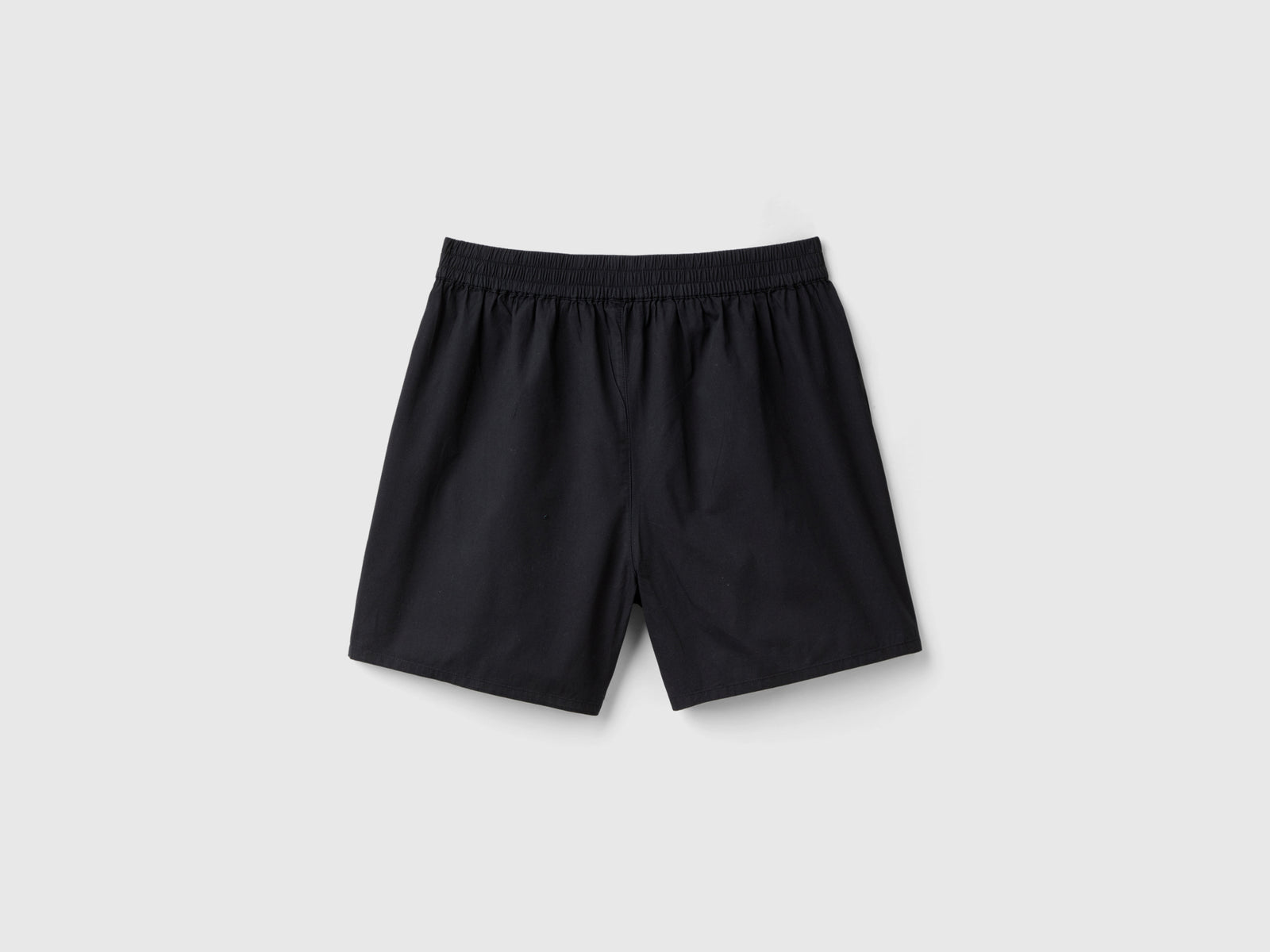 Bermuda in puro cotone da donna nero 2 | Benetton Outlet