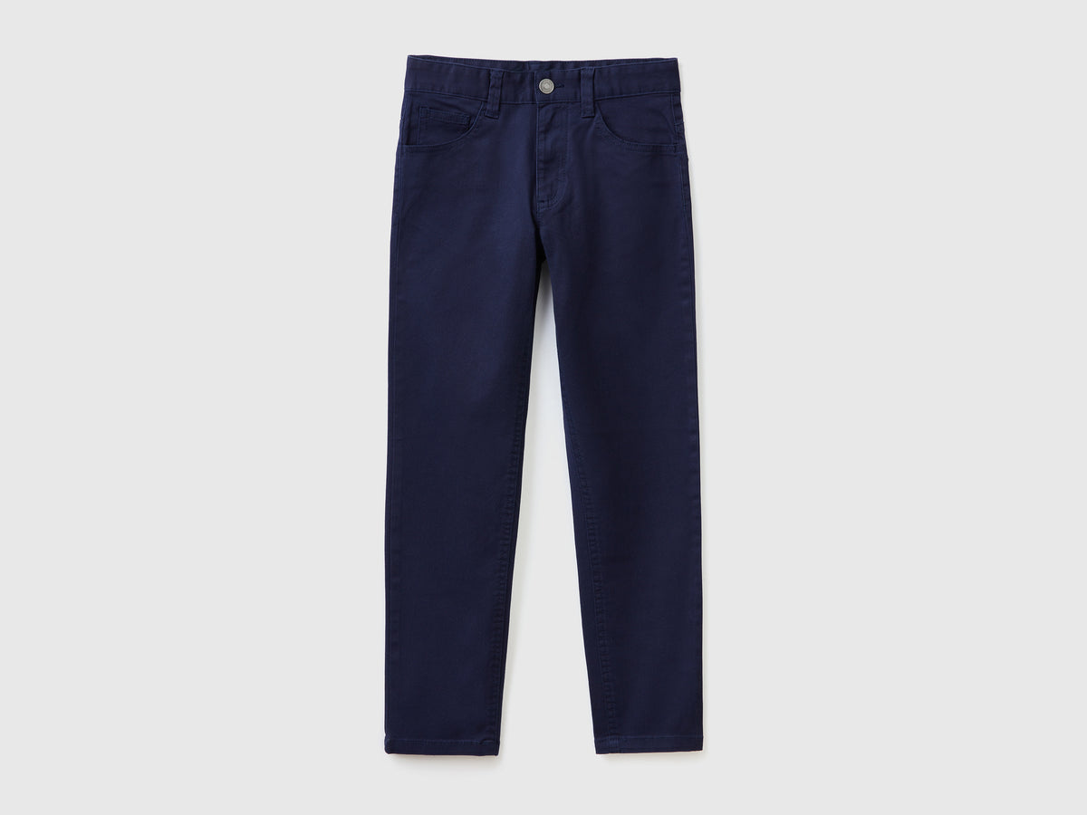 Pantaloni slim fit cinque tasche