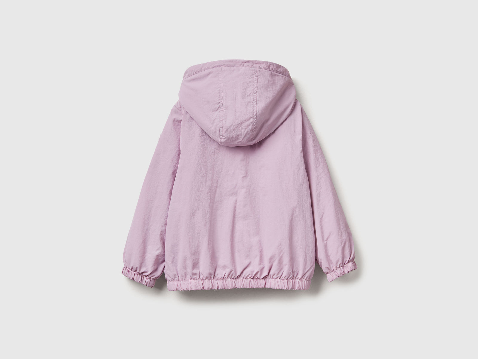 Giacca foderata in pile da bimba lavanda 2 | Benetton Outlet