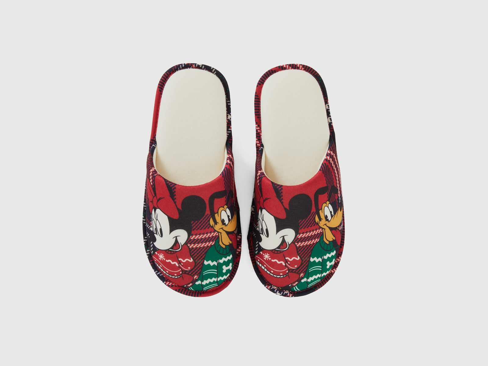 Ciabatte Minnie e Pluto da bambino multi-color 4 | Benetton Outlet