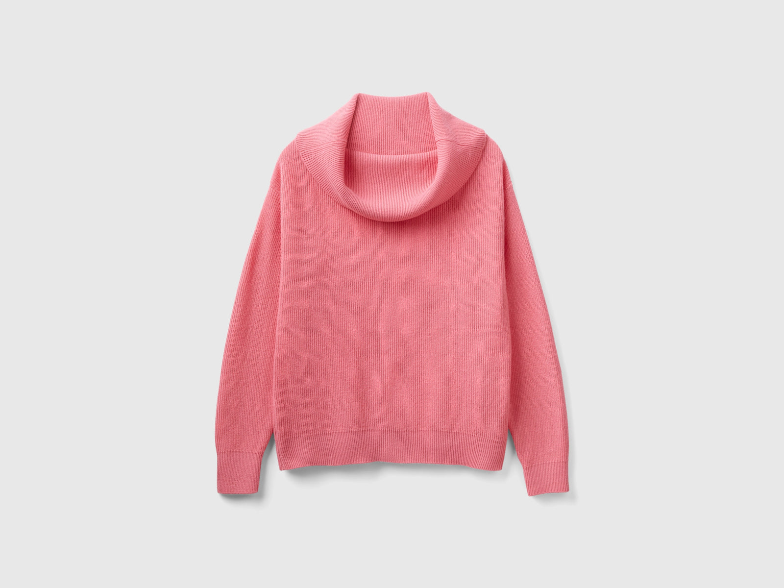 Maglia con spalle scoperte da donna salmone 2 | Benetton Outlet