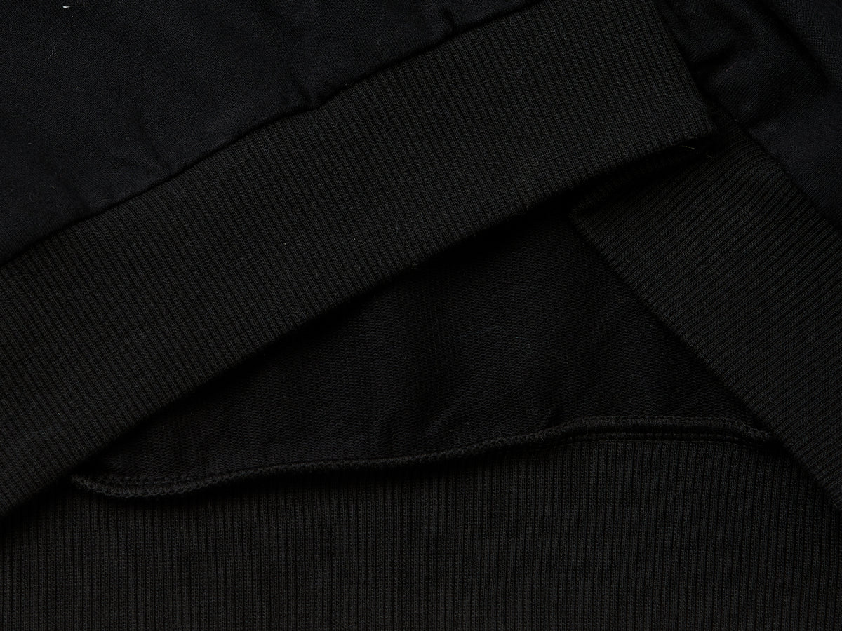 Felpa con applicazione effetto gioiello