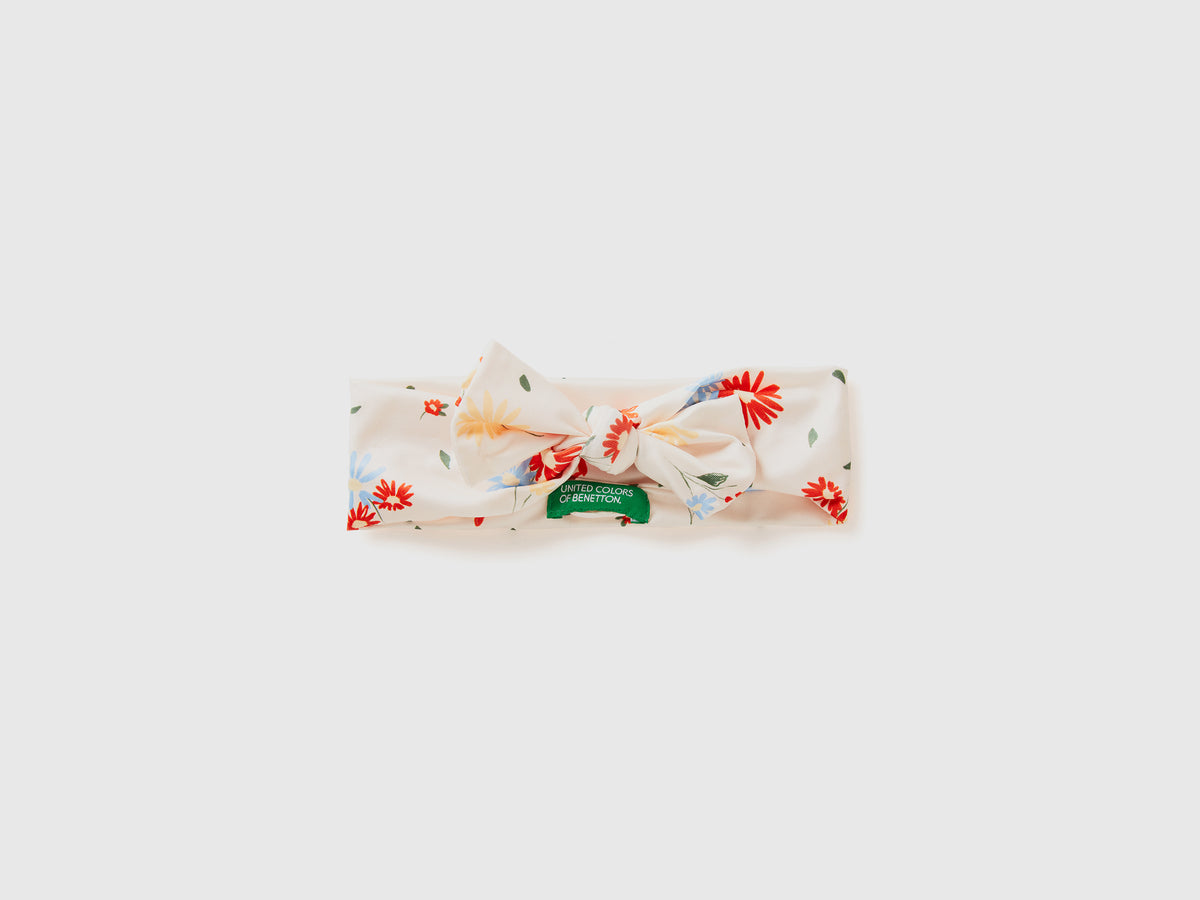 Fascia per capelli a fiori
