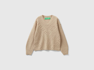 Maglia lavorata boxy fit