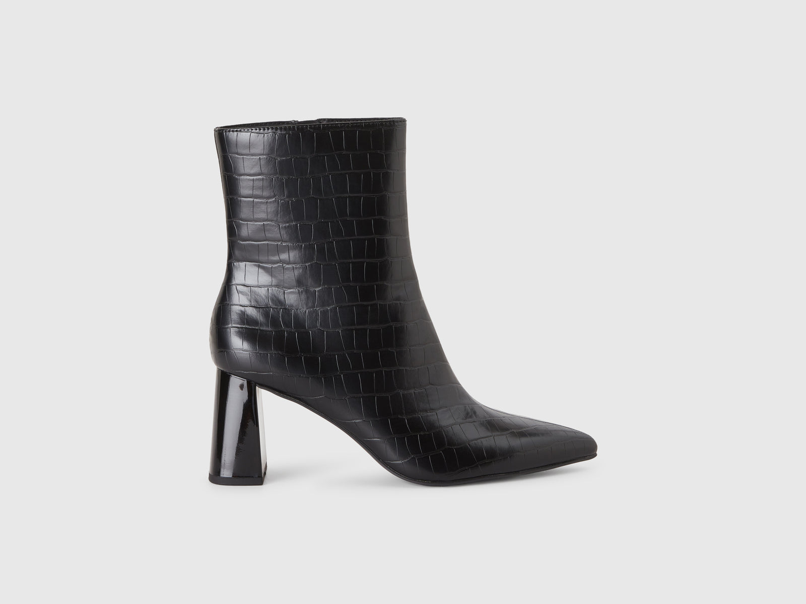 Tronchetti con stampa cocco da donna nero | Benetton Outlet