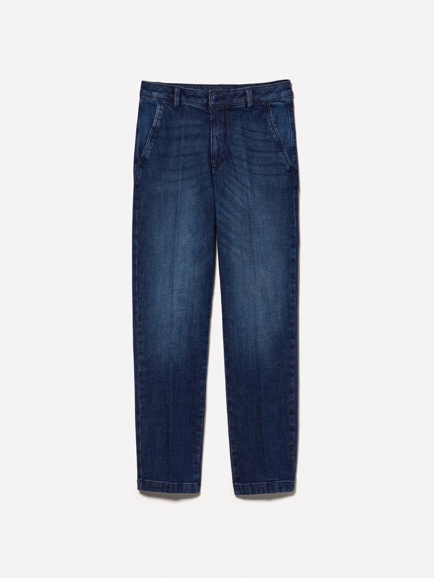 Jeans Ankara slim fit da donna blu scuro | Sisley Outlet