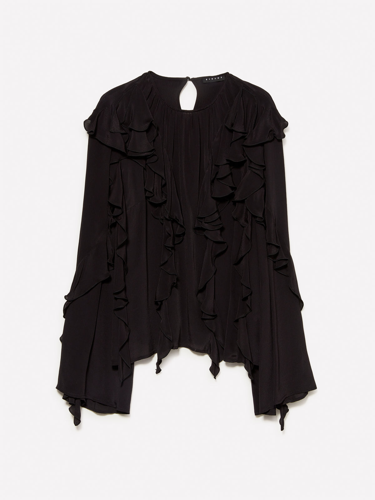 Blusa con rouches