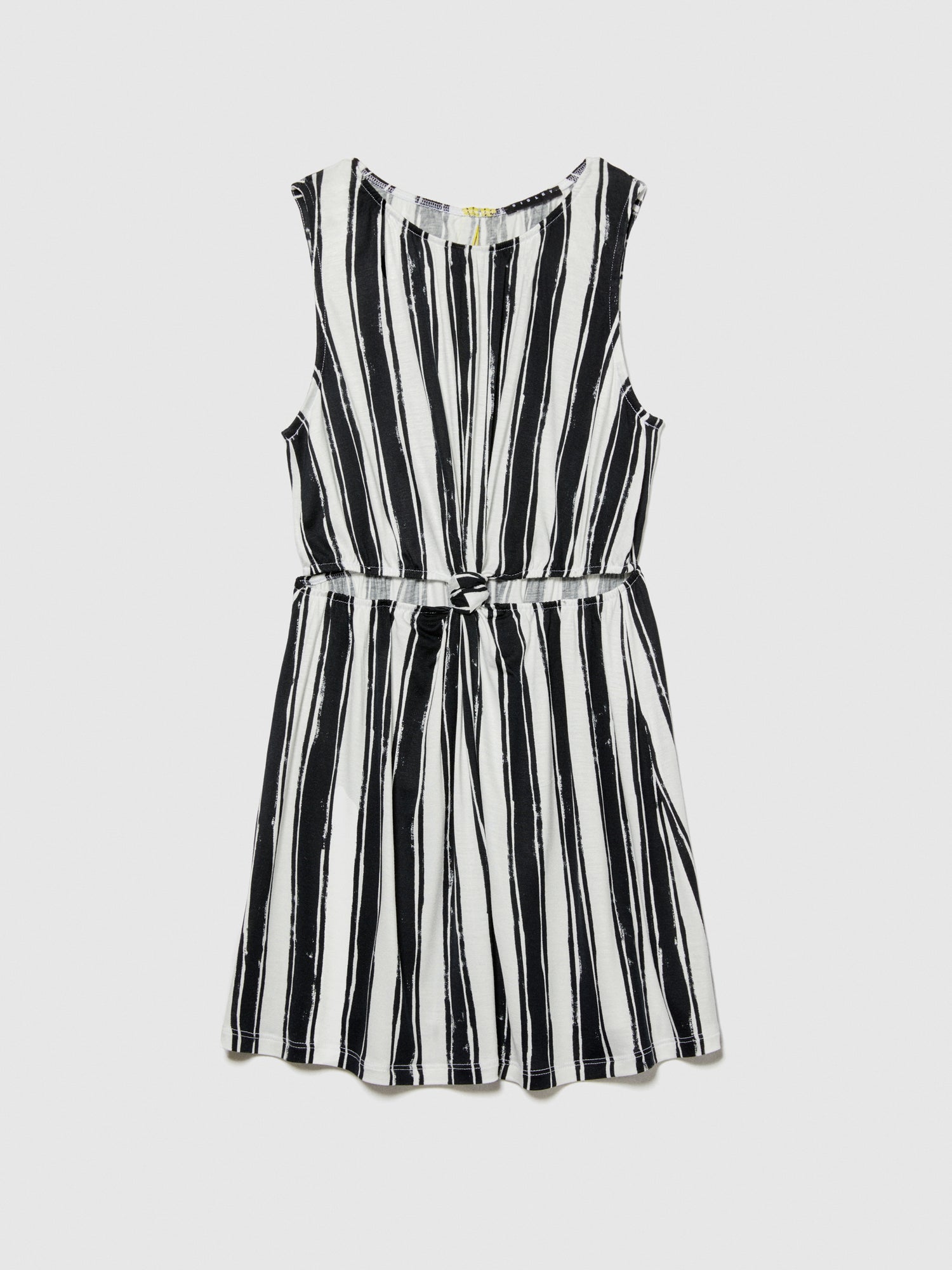 Vestito stampato con annodo da bambina multi-color | Sisley young Outlet