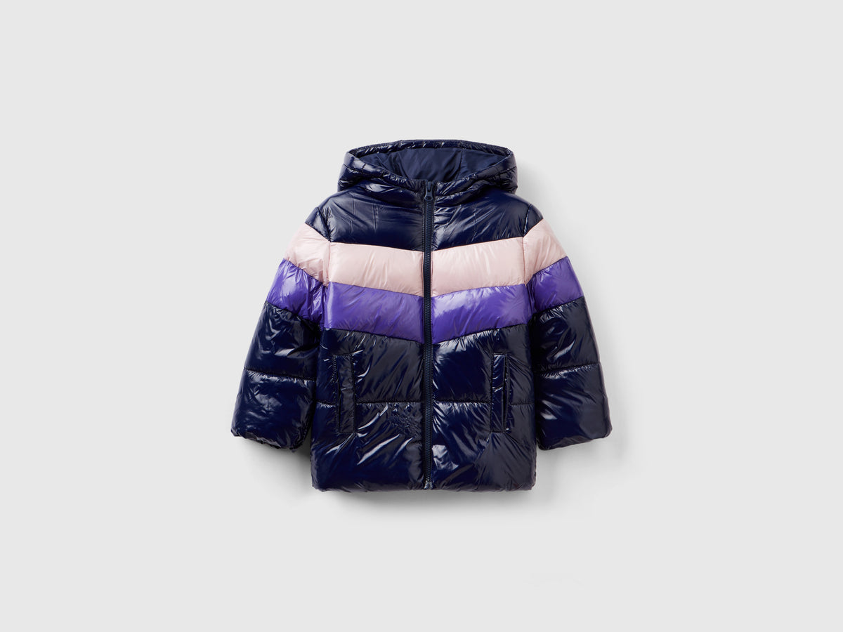 Giubbino imbottito color block