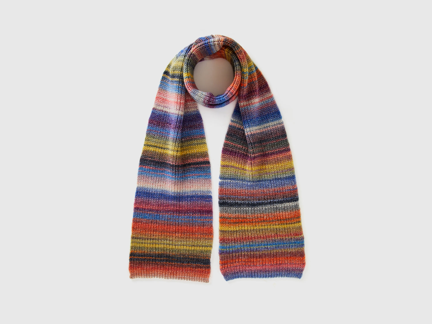 Sciarpa in misto lana da donna multi-color | Benetton Outlet