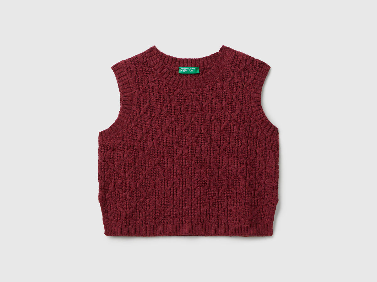 Gilet lavorato