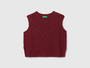 Gilet lavorato