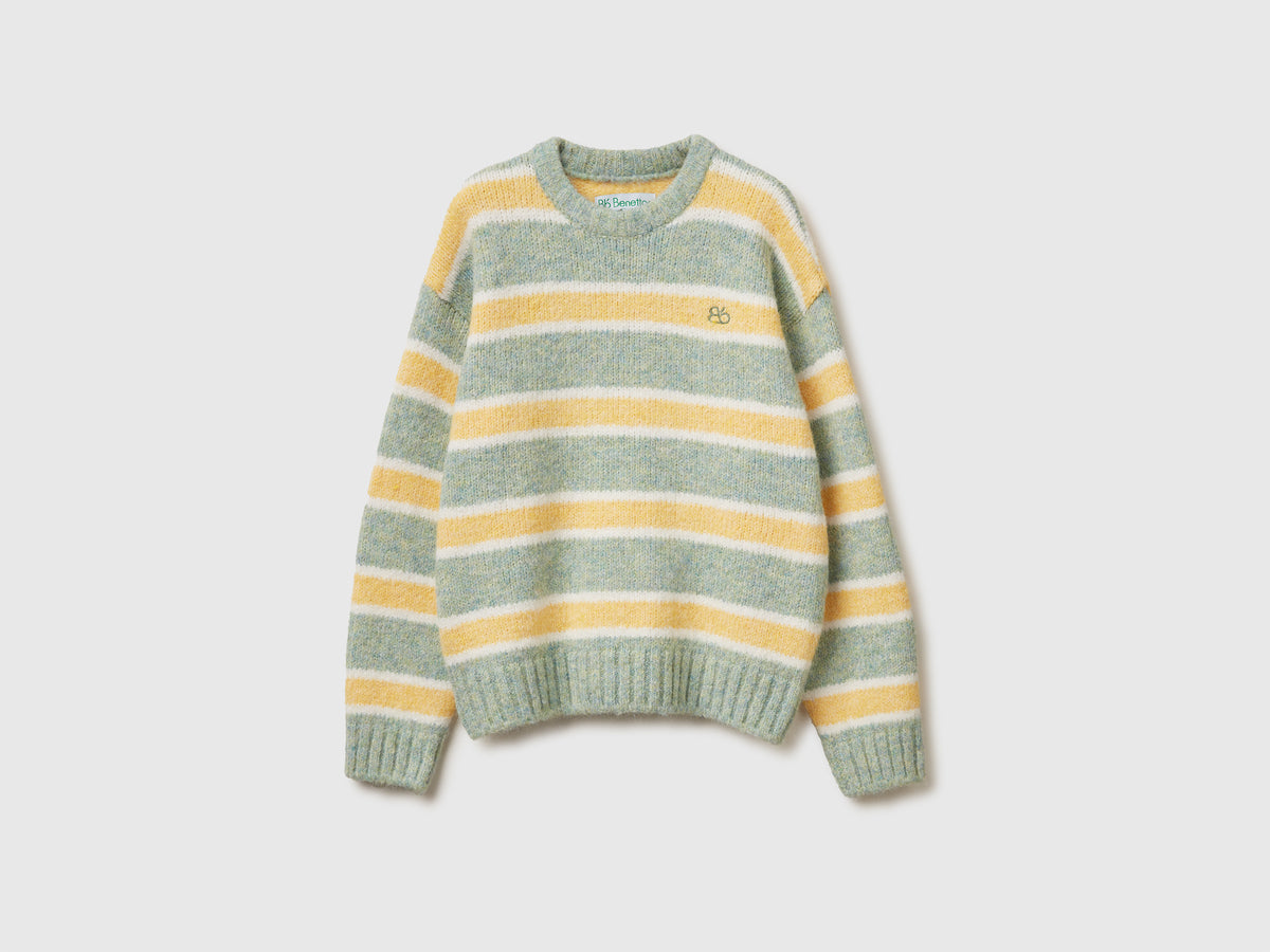 Maglione a righe