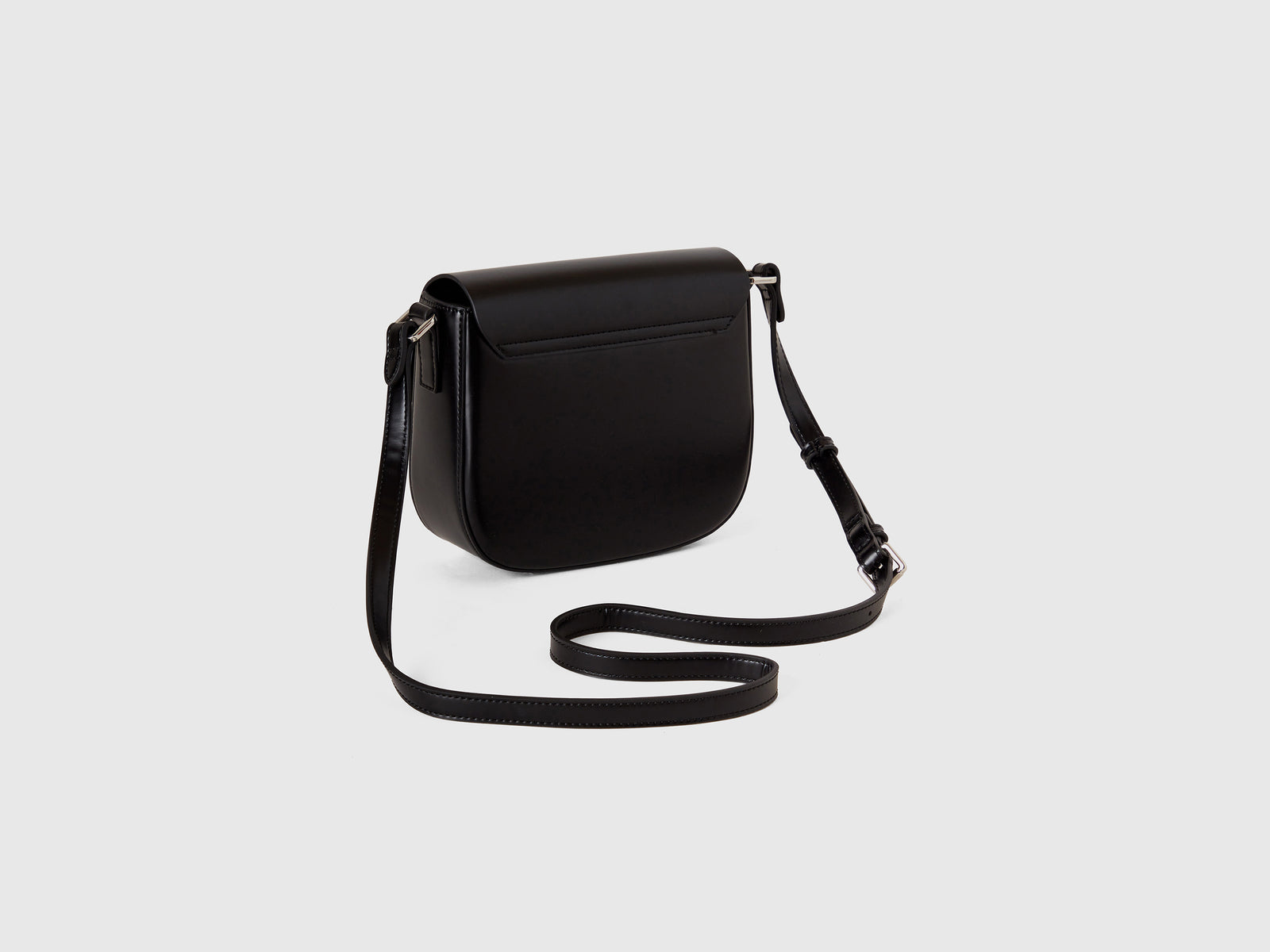Borsa piccola a tracolla da donna nero 2 | Benetton Outlet