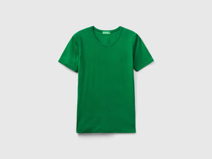 T-shirt in cotone a fibra lunga